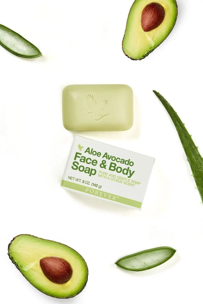 Forever Aloe Avocado Face & Body Soap