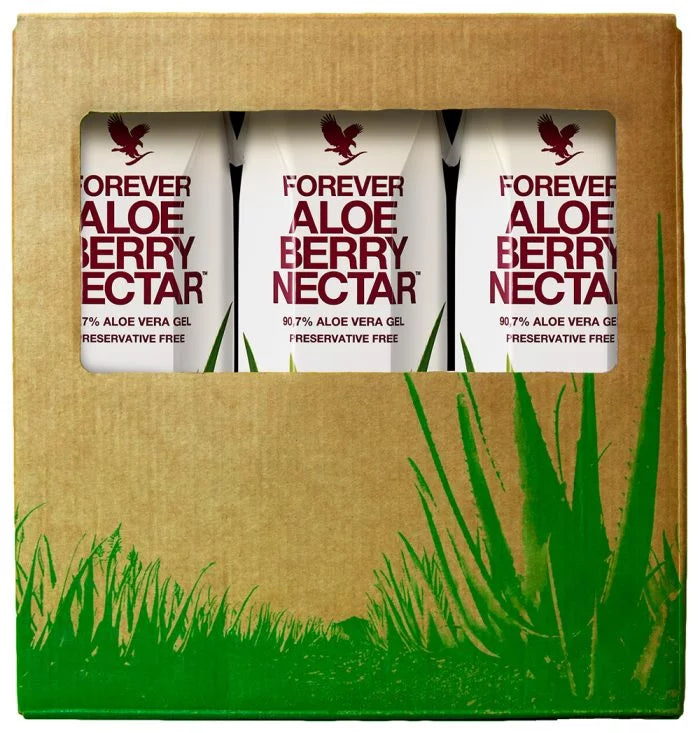 Forever Aloe Berry Nectar™ – Sparset – 3 x 1 Liter