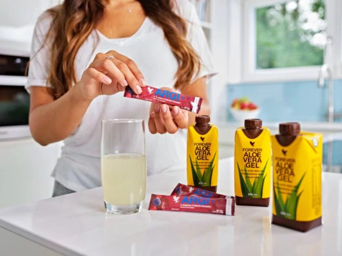 330ml Forever Aloe Vera Gel™ & Argi+® Tripack