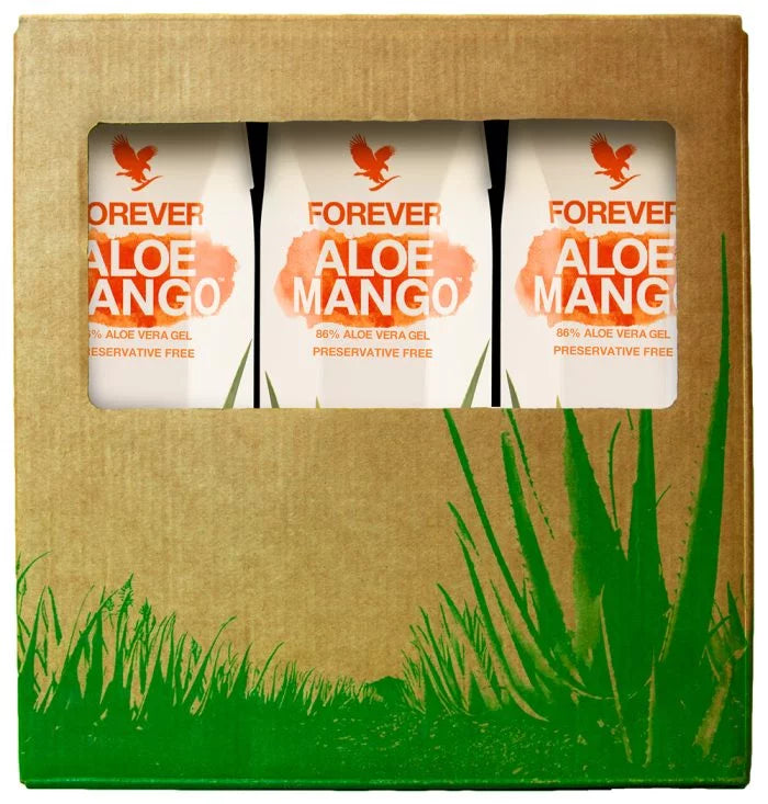 Forever Aloe Mango™ – Sparset – 3 x 1 Liter