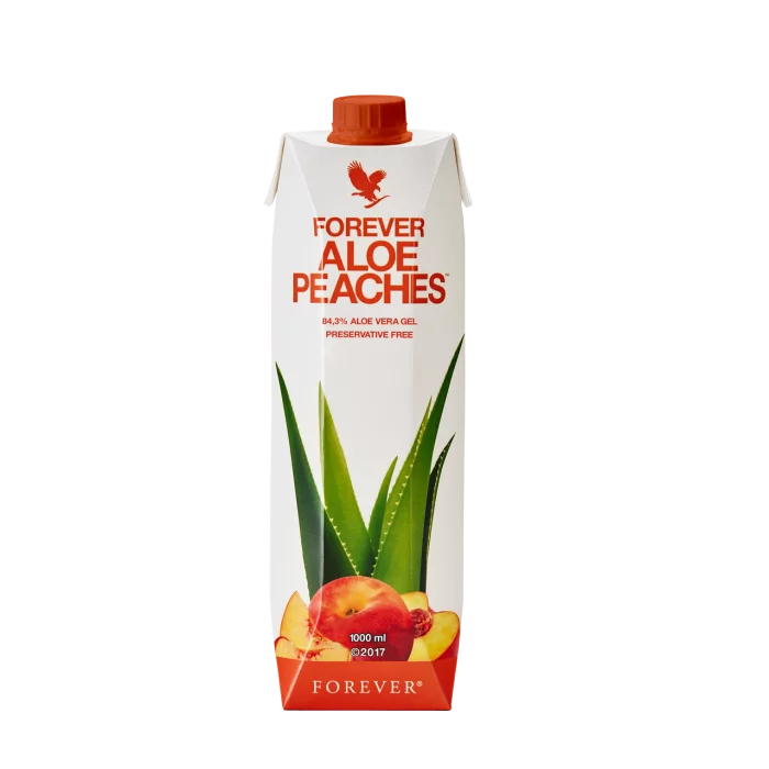 Forever Aloe Peaches – 1 Liter