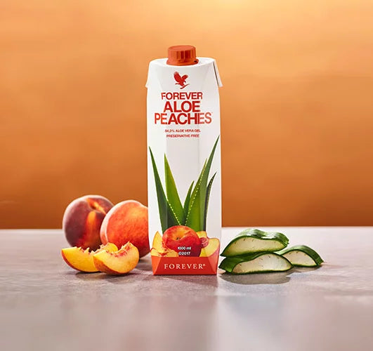 Forever Aloe Peaches™ – Sparset – 3 x 1 Liter