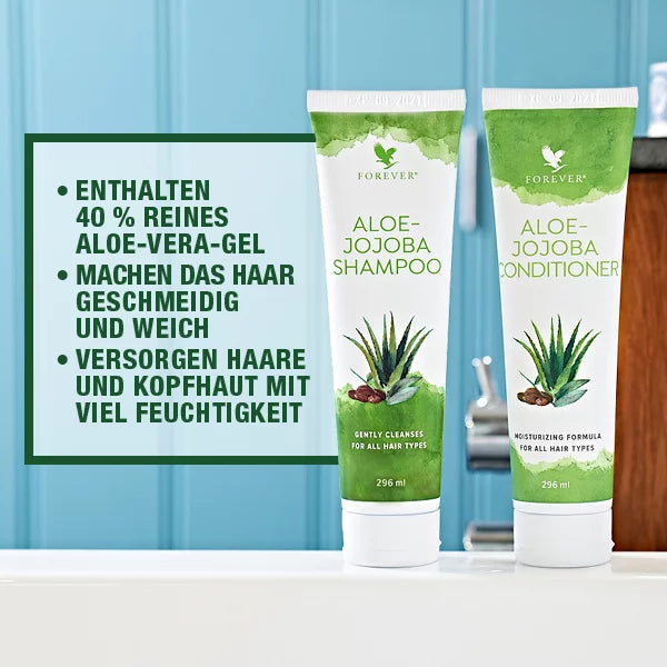 Aloe-Jojoba Haarpflege – Sparset